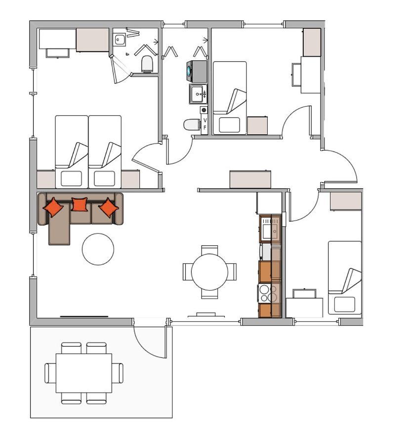 Telemark Apartments Langgt 48 Porsgrunn Luaran gambar